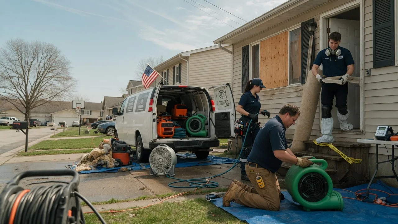 Water Damage Restoration in Sullivan, IN near me